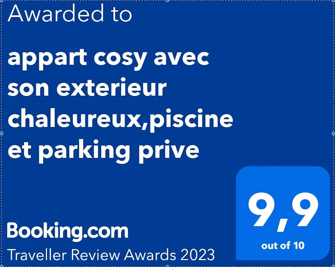Appartamento Appart Cosy Avec Son Exterieur Chaleureux,Piscine Et Parking Prive Fontvieille